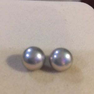 Authentic !   Rare Natural pearl earrings🌊
